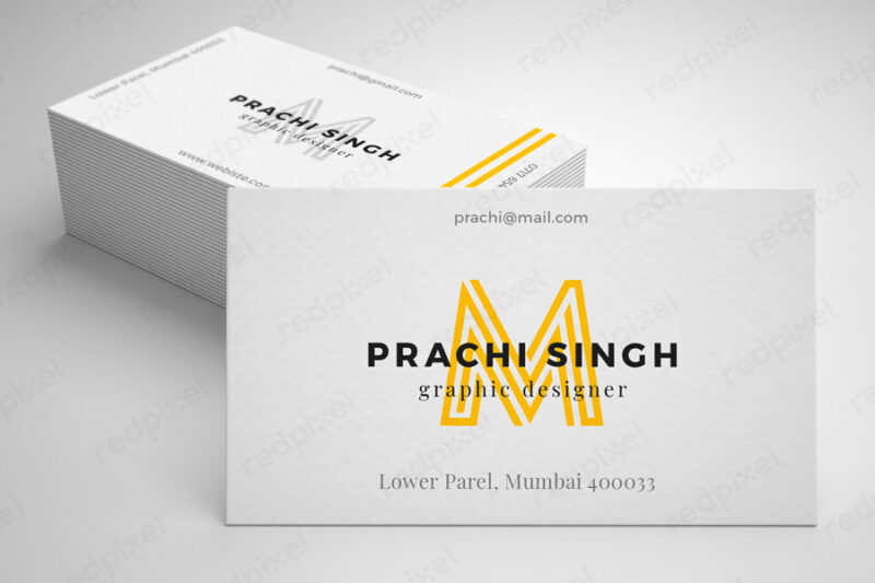 Regular Business Visiting Card Printing by redpixels.in