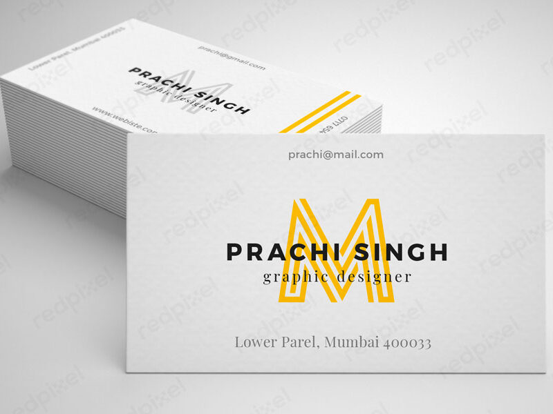 Regular Business Visiting Card Printing by redpixels.in