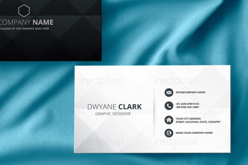 Velvet lamination business card printing by Redpixel