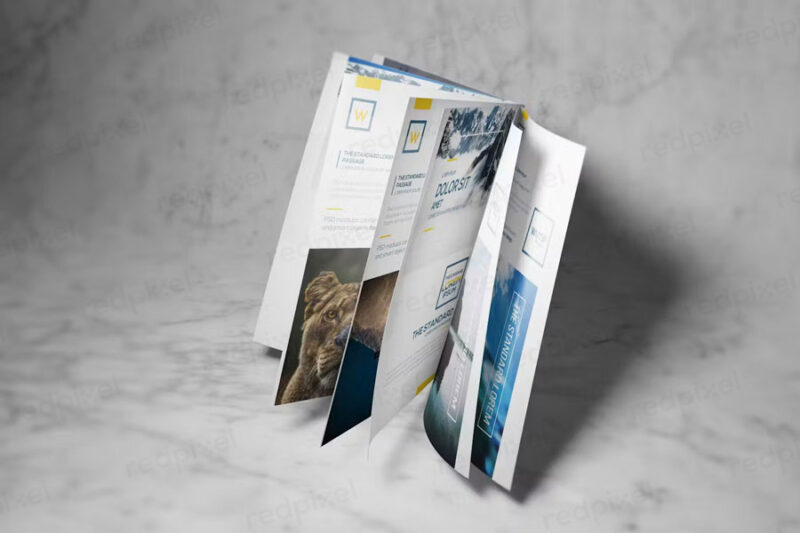 Multipage booklet A4 printing by Redpixel