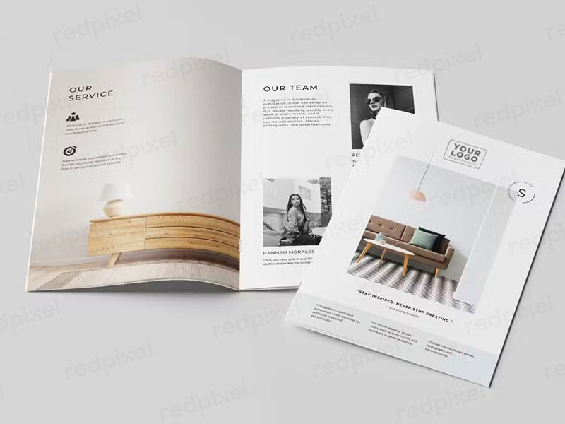 A5 Size Multipage Booklet brochure printing by Redpixel