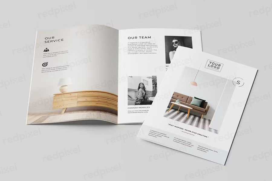 A5 Size Multipage Booklet brochure printing by Redpixel