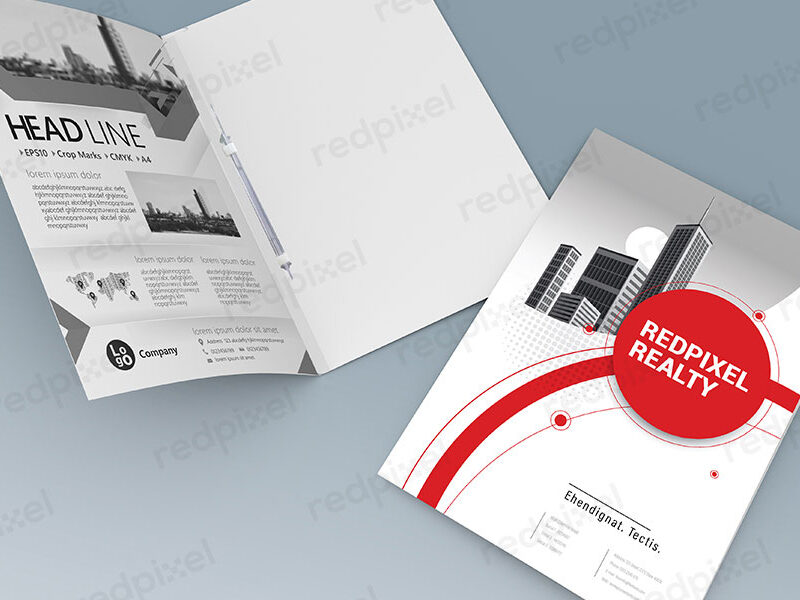 Premium Board File Folder printing by Redpixel Printworks